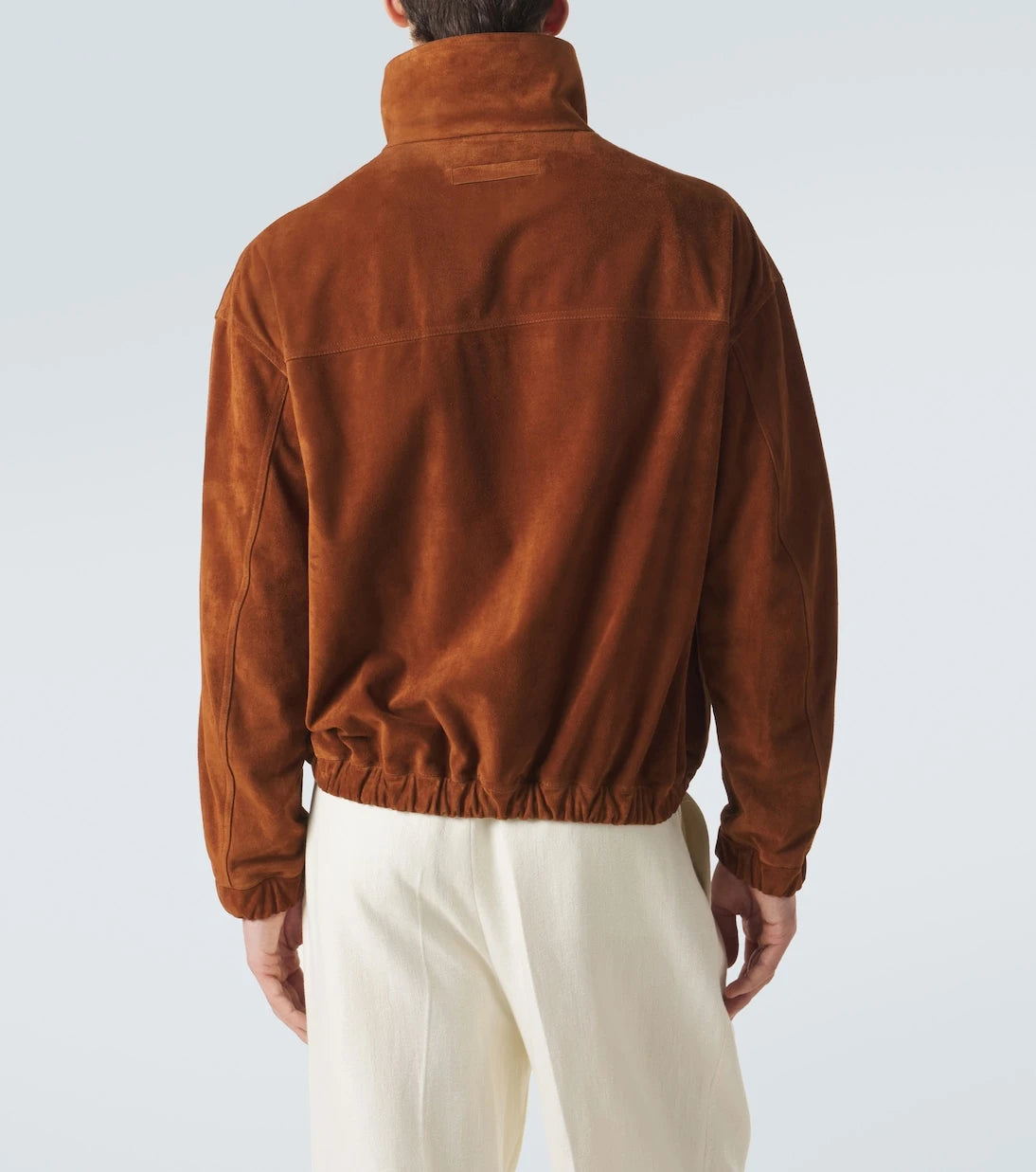 Zegna - جاكيت بومبر من الشمواه