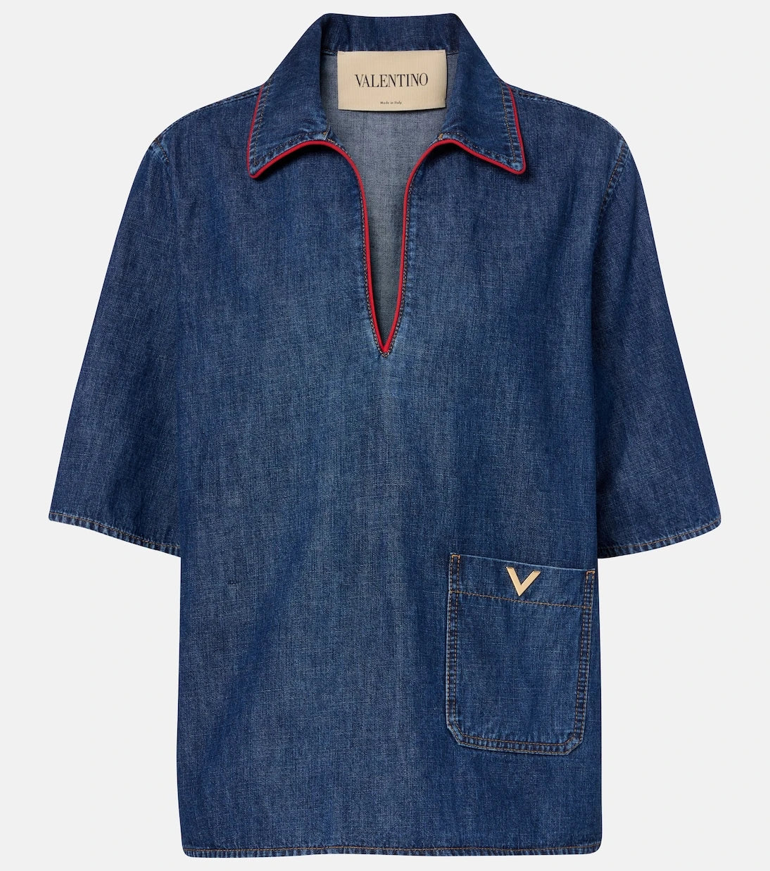 Valentino - VGold denim top