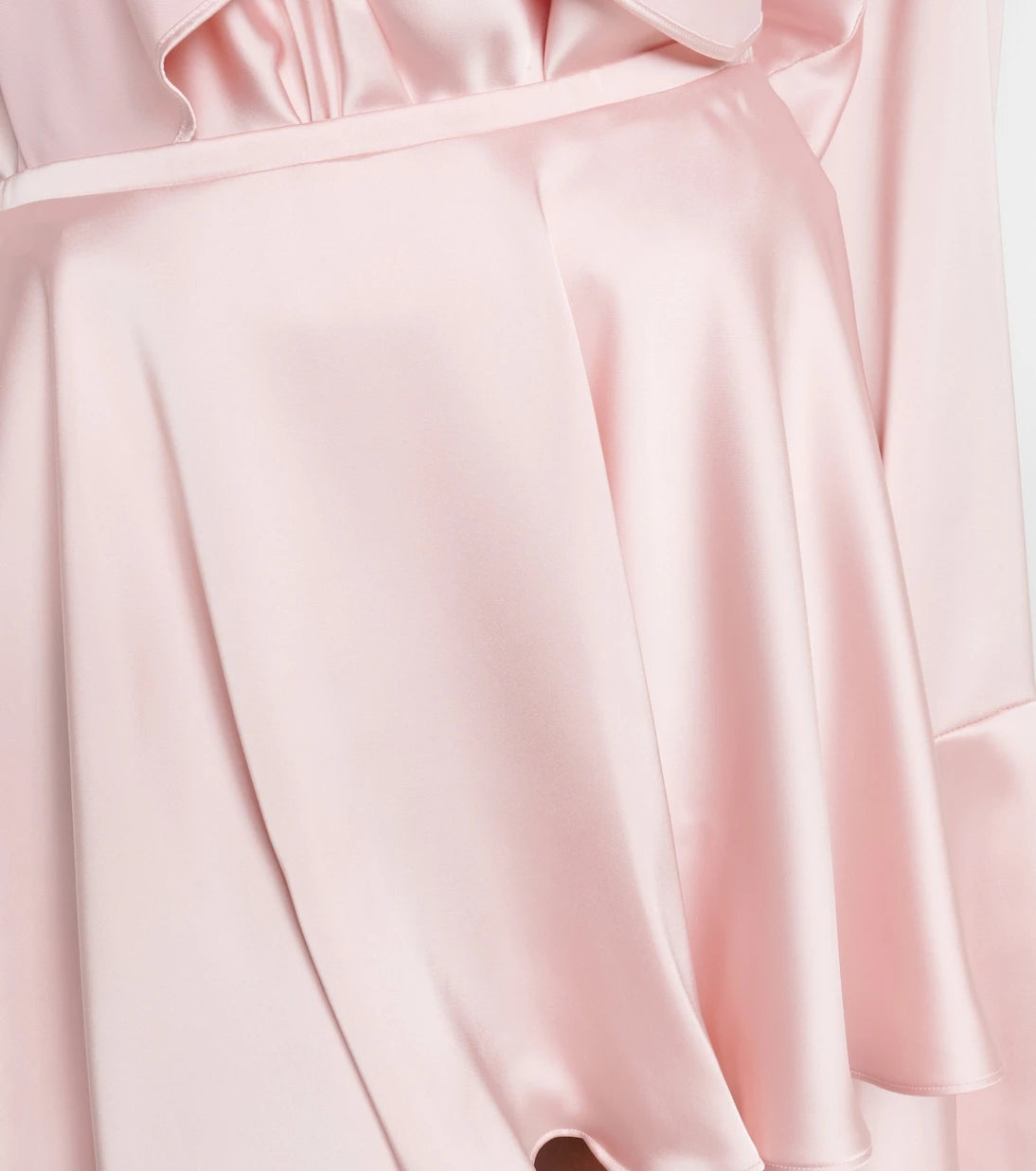 Norma Kamali - Satin miniskirt
