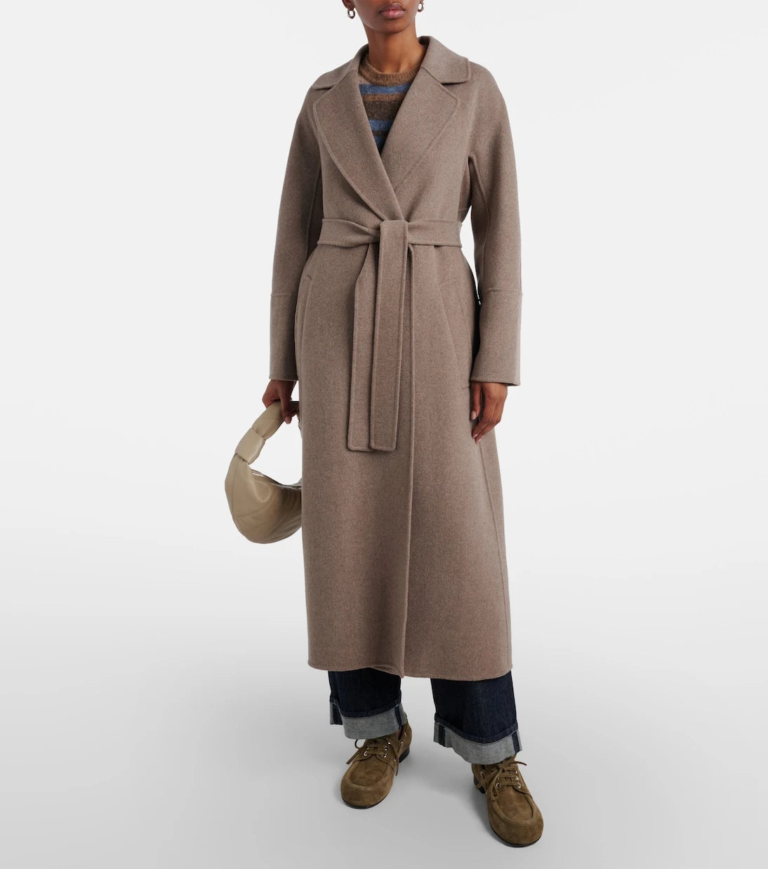'S Max Mara - Elisa virgin wool wrap coat