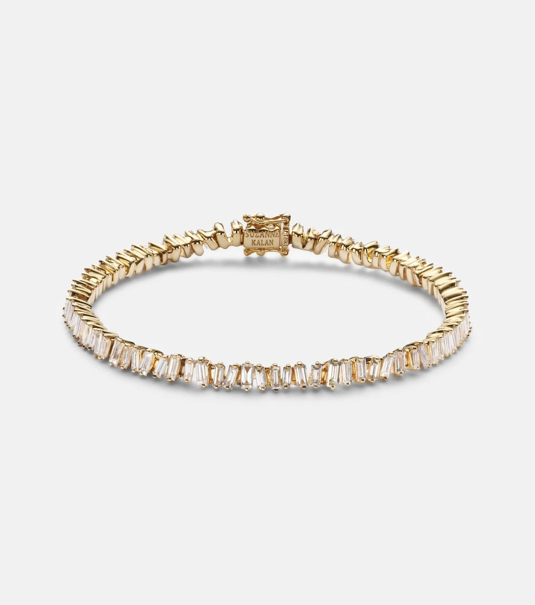 Suzanne Kalan - 18kt gold bracelet with diamonds