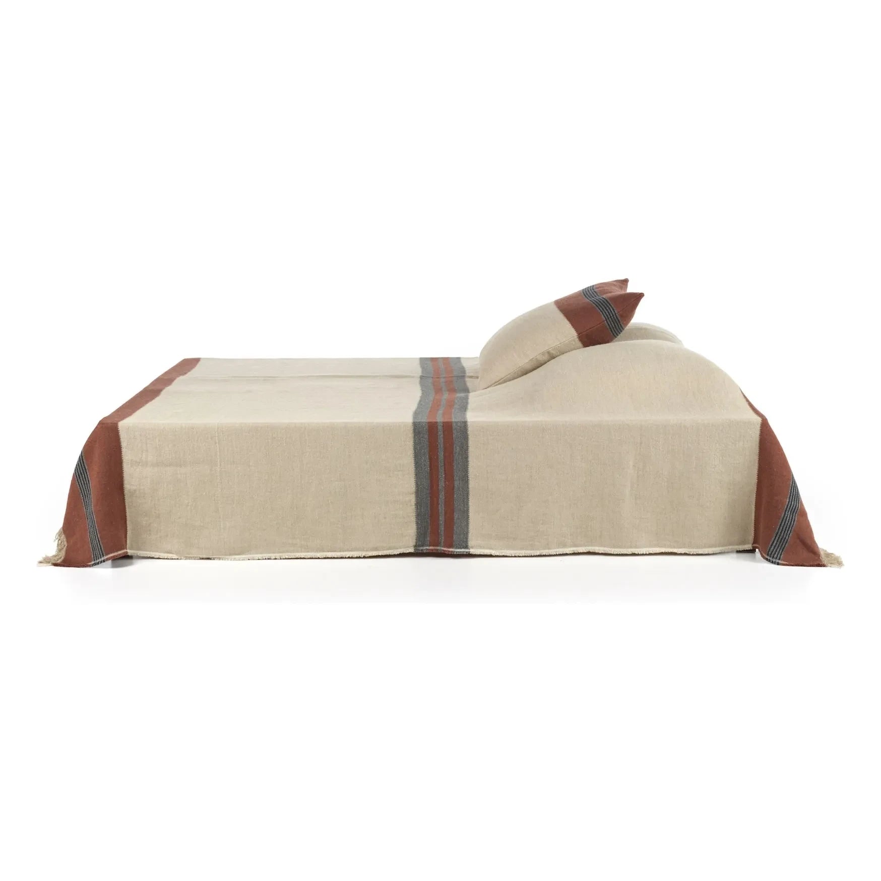 Libeco - Linen bedspread Sienna | Brown