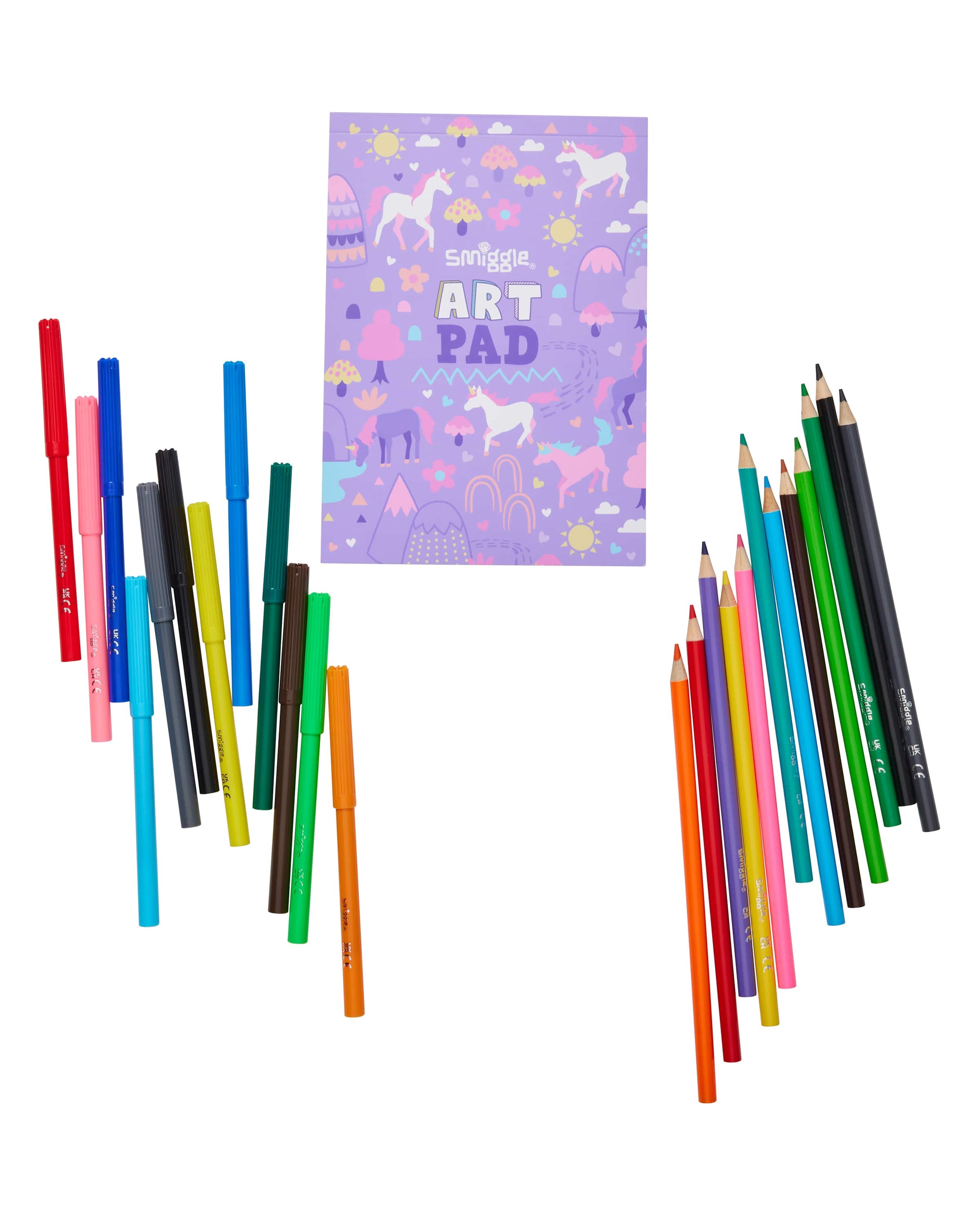 Smiggle - Drawing Activity Stationery Set