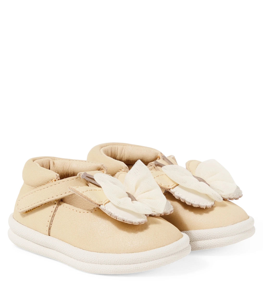 Donsje - Baby Vlindy metallic leather shoes