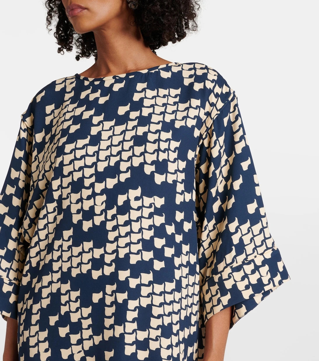 Valentino - Cady Couture printed midi dress