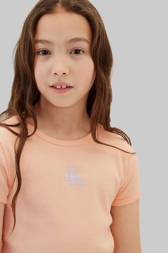 Calvin Klein Jeans Çocuk Pamuklu Tişört
