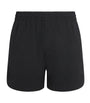Piped-Detail Track Shorts