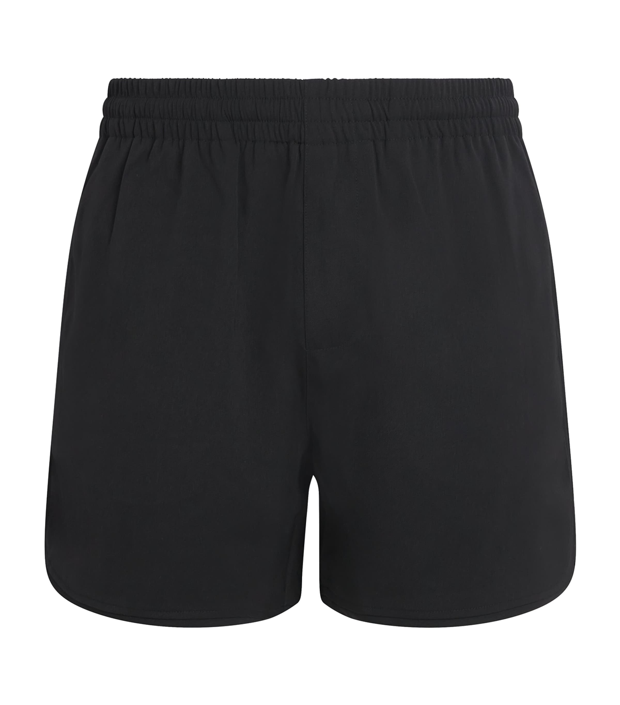 Piped-Detail Track Shorts