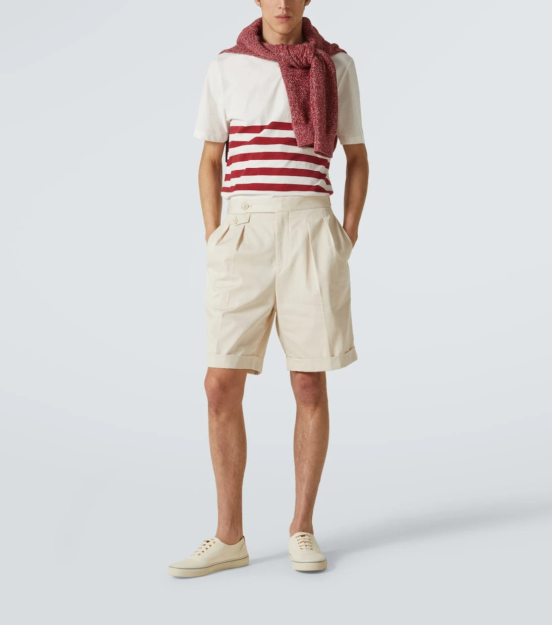 Brunello Cucinelli - Kanvas spor ayakkabı