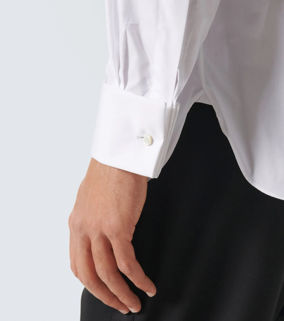 Zegna - قميص توكسيدو قطن