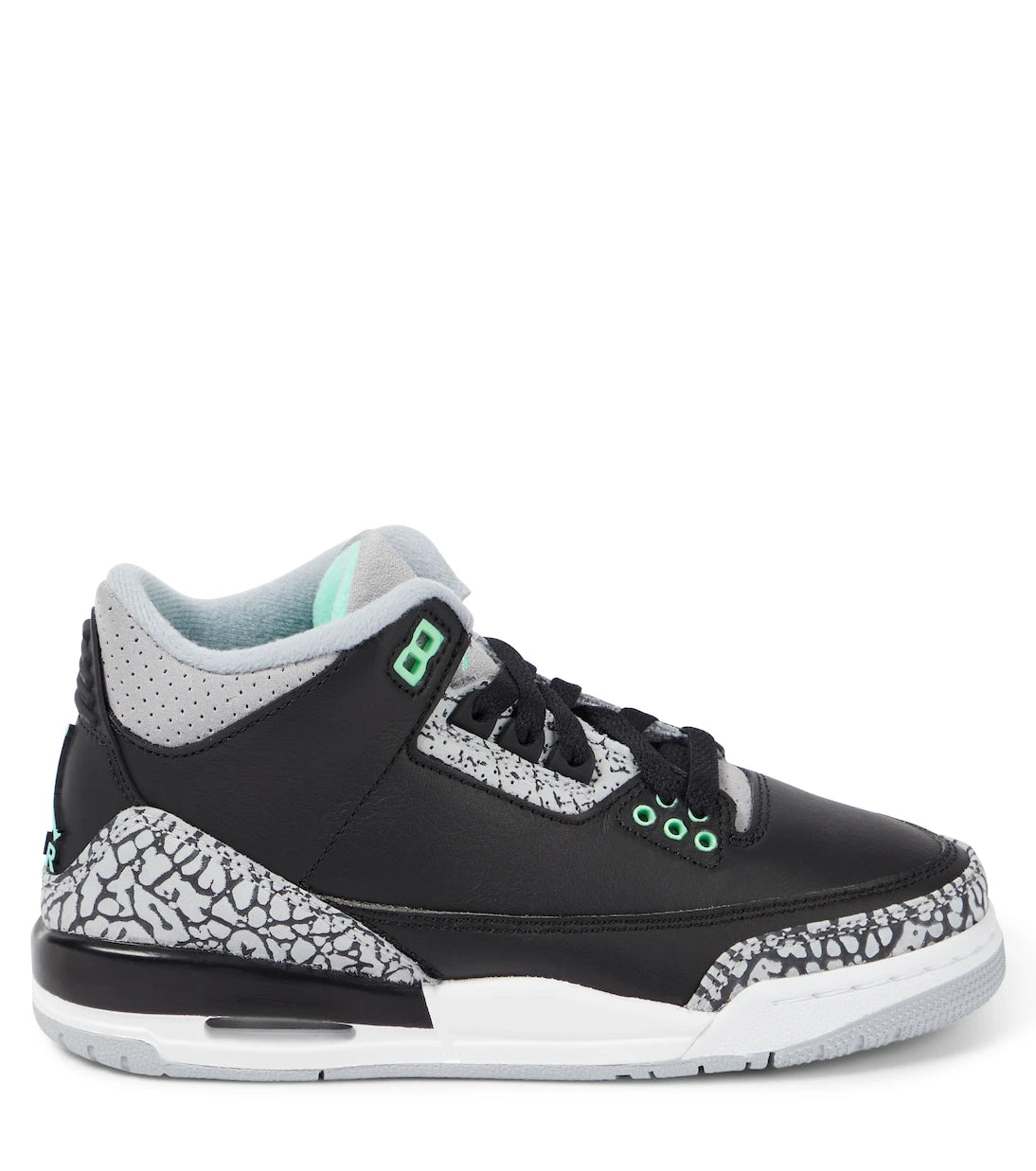 Nike Kids - Air Jordan 3 Retro leather sneakers