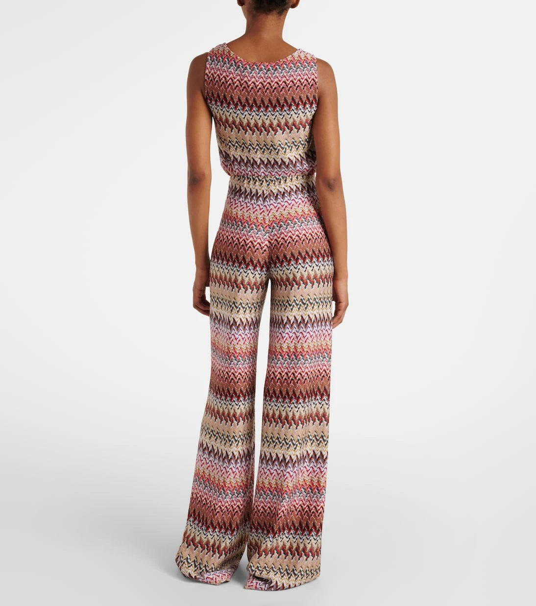 Missoni - Zigzag lamé wide-leg pants