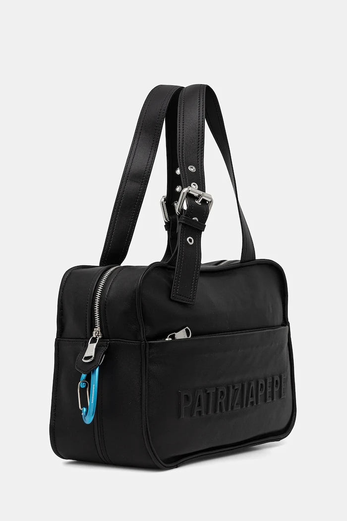 Patrizia Pepe Чанта tote дамска от кожа