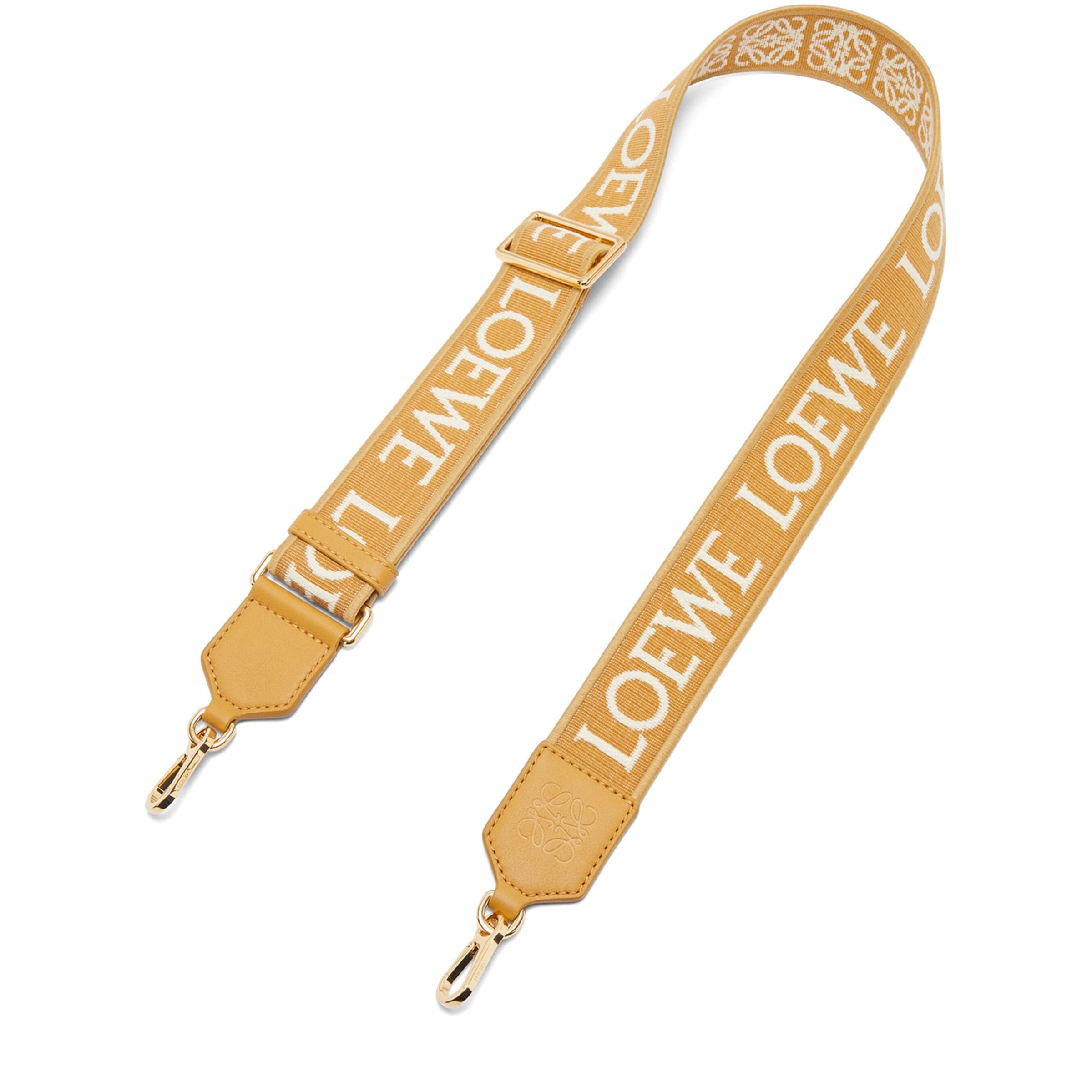 Beige Anagram Logo Strap