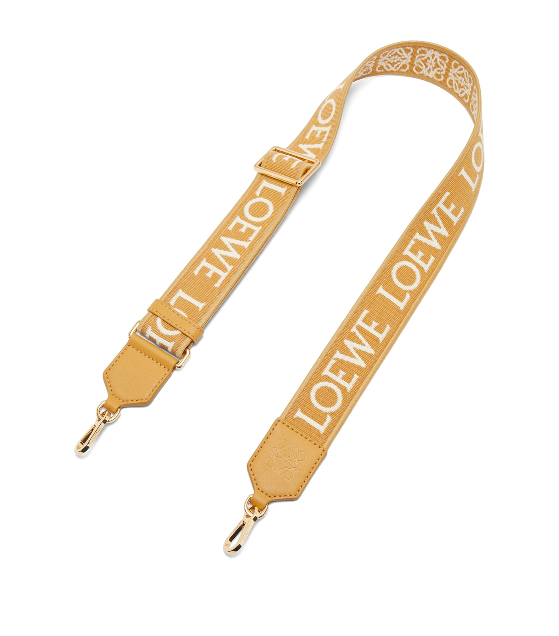 Beige Anagram Logo Strap