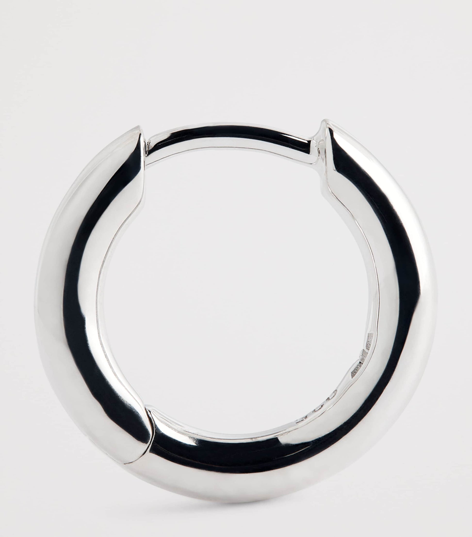 Tom Wood Small Sterling Silver Hoop Earrings