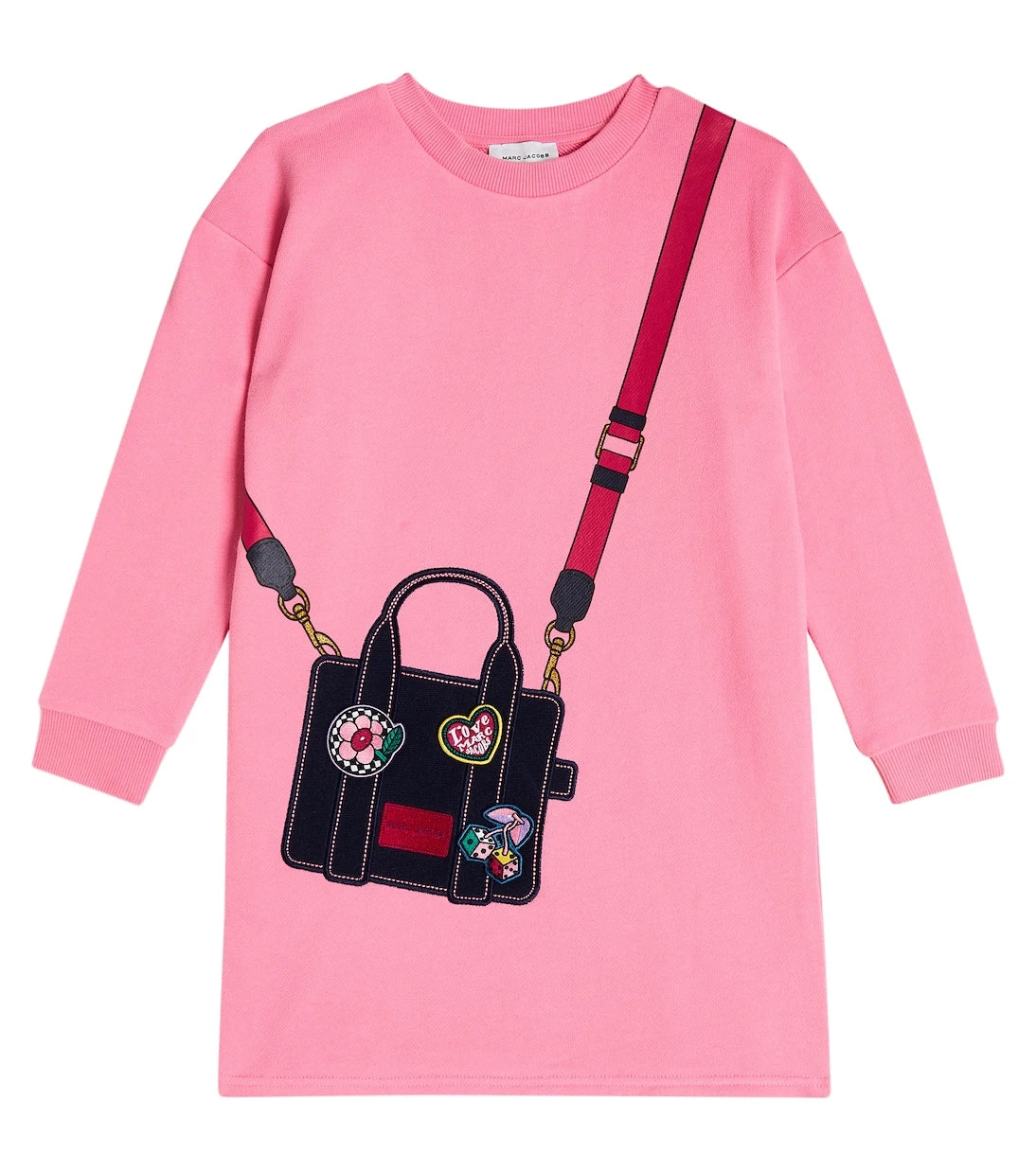 Marc Jacobs Kids - فستان قطني مطرز