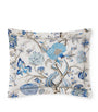 Sferra x Scalamandré Cotton Pondicherry Square Pillowcase (65cm x 65cm)