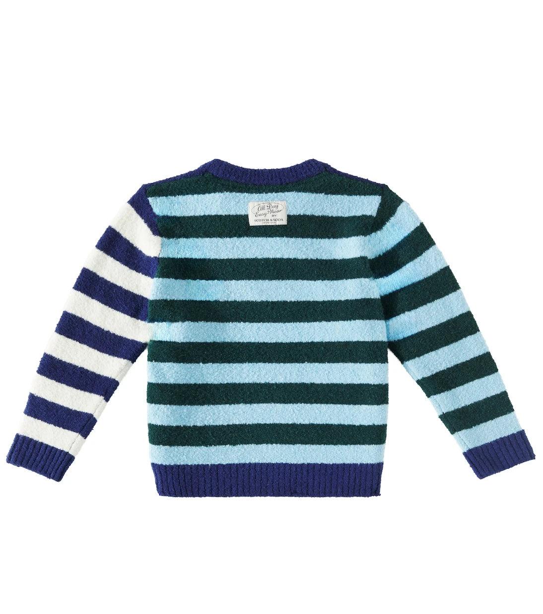 Scotch & Soda Kids - Striped cotton-blend sweater