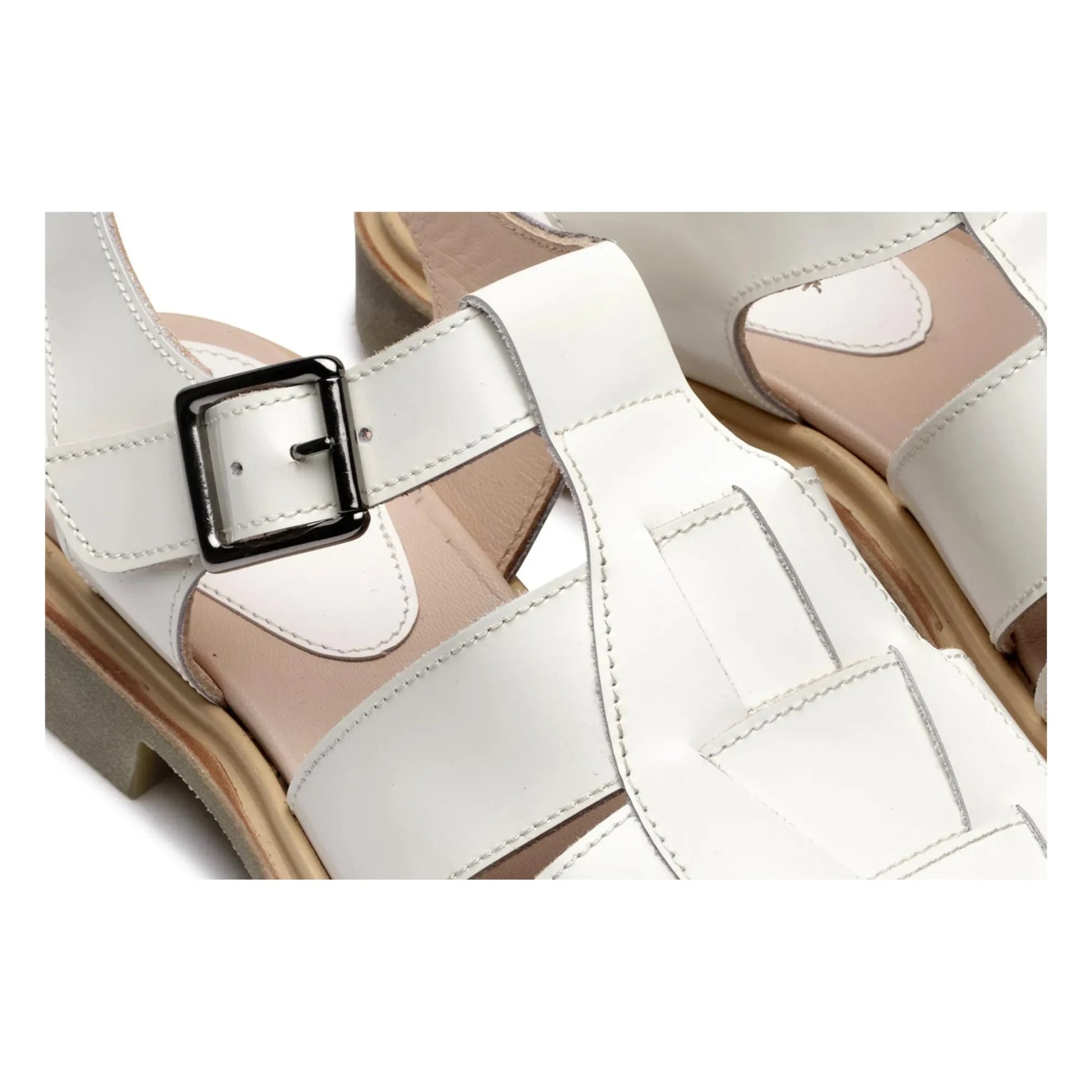Paraboot - Iberis Gloss Sandals | White