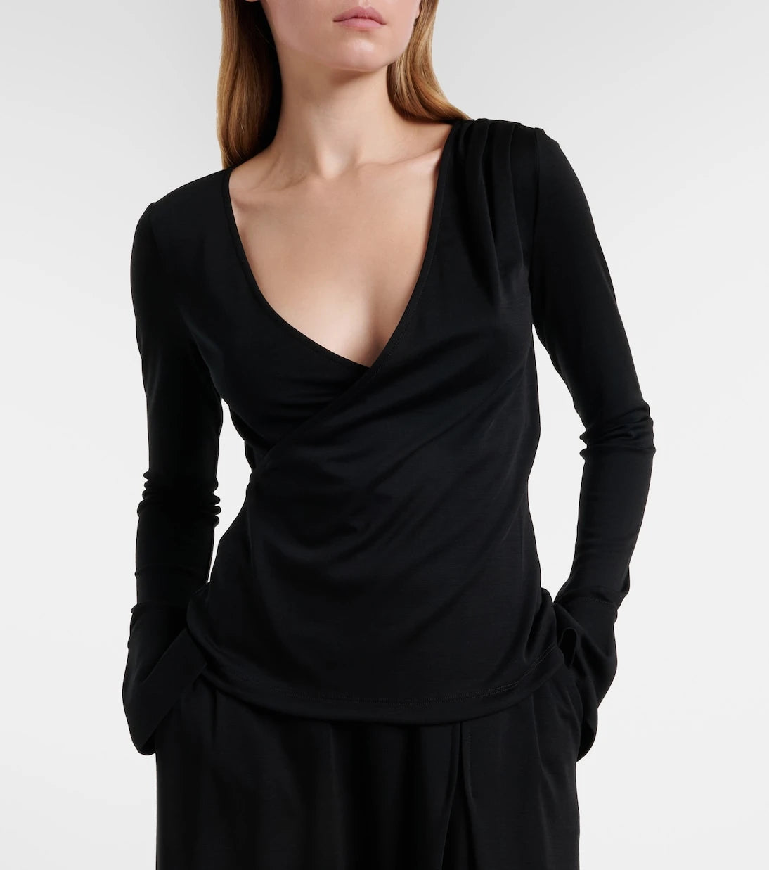 Max Mara - Adagio bakire yün anvelop üst