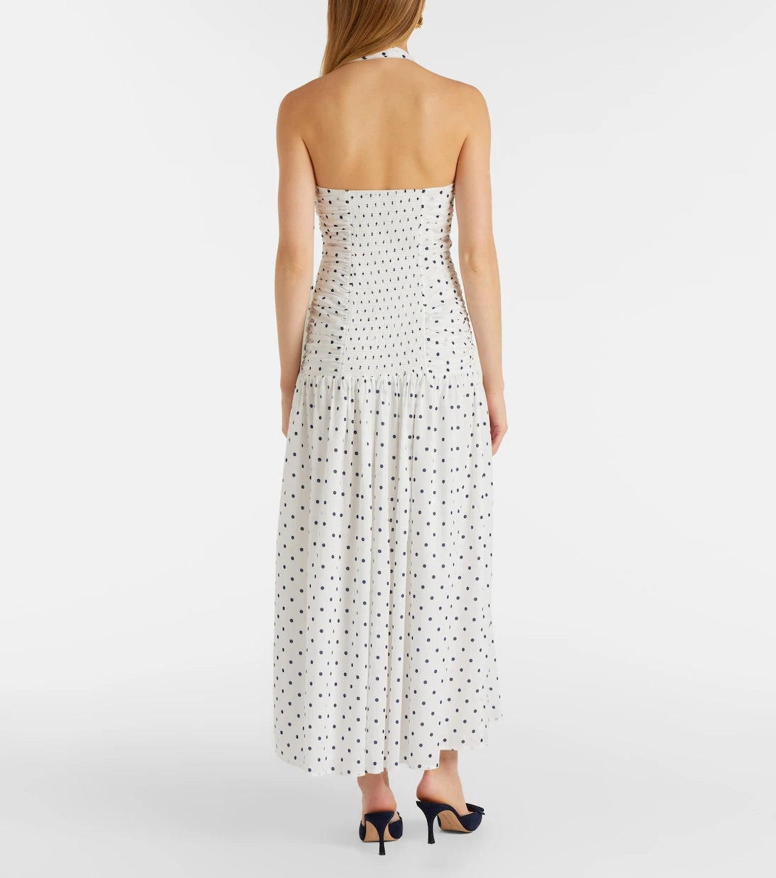 Posse - Edie polka-dot maxi dress