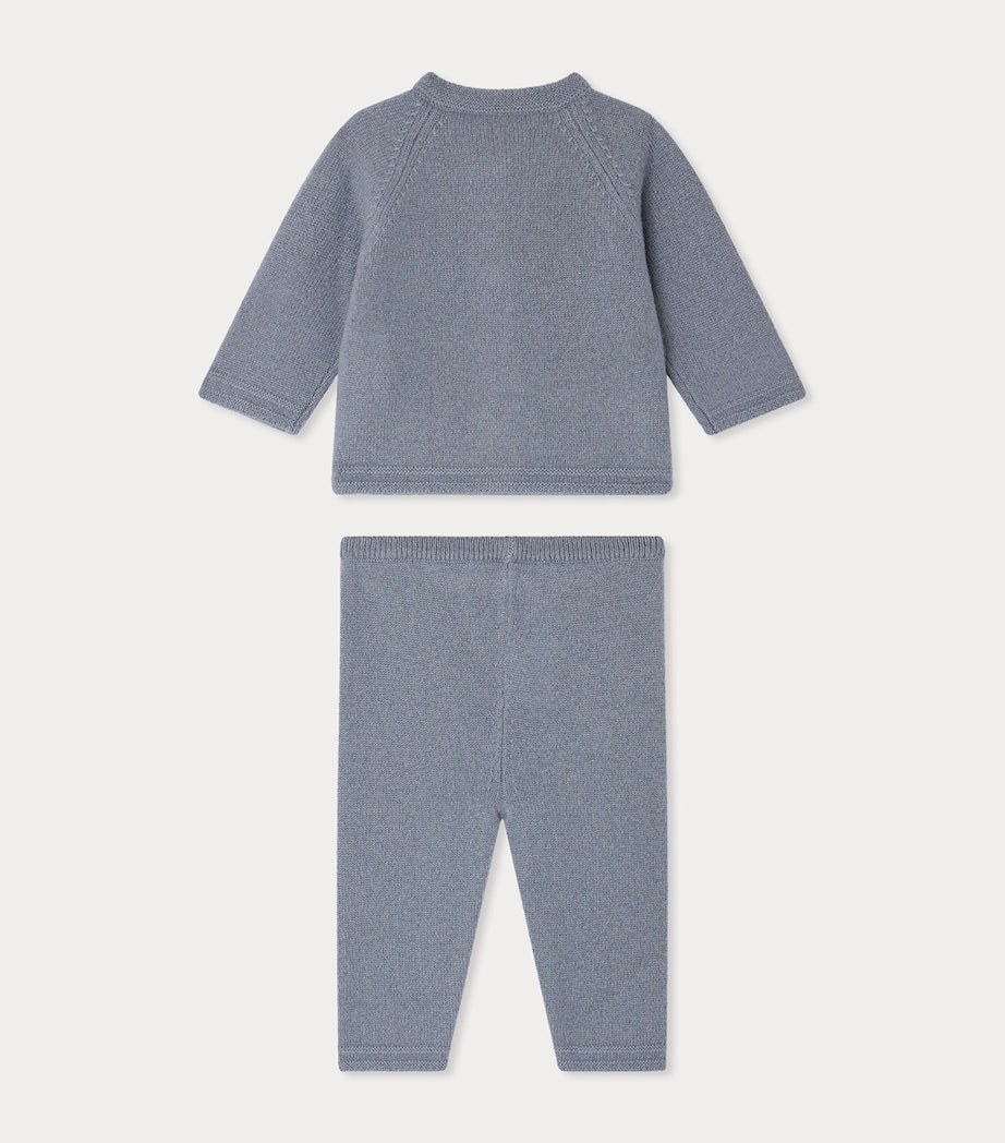 Cashmere Cardigan and Trousers Set (1-18 Months)