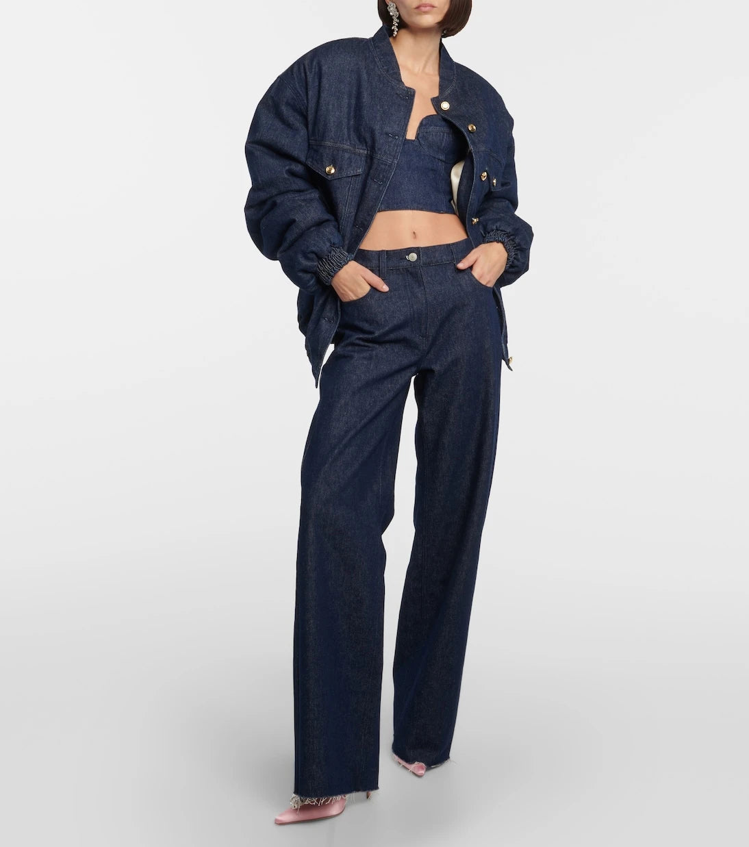 Magda Butrym - High-rise straight jeans