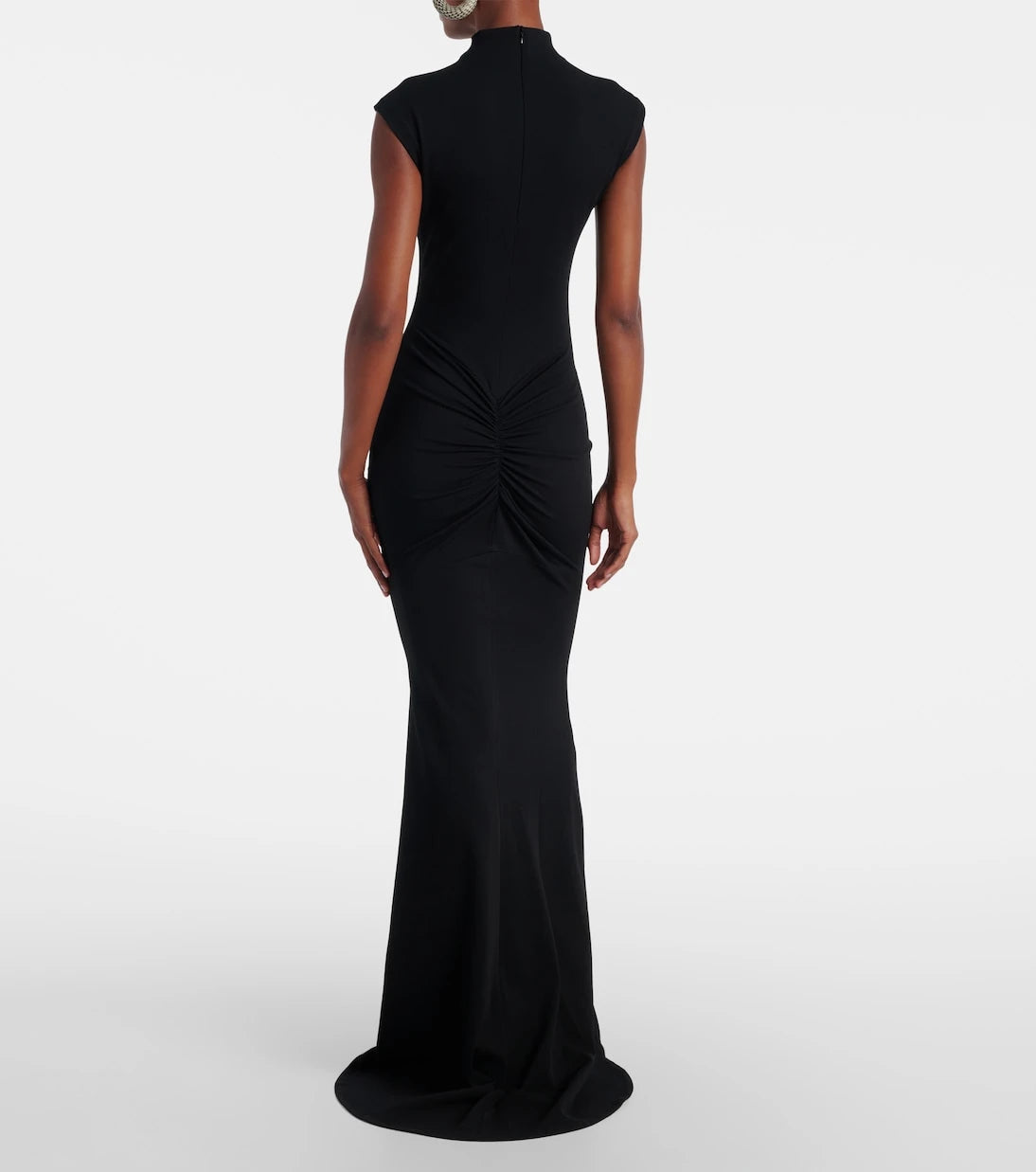 Jacquemus - Alba crêpe jersey maxi dress