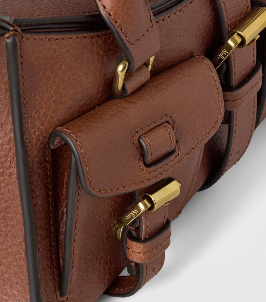 Mulberry Mini Leather Roxanne Top-Handle Bag