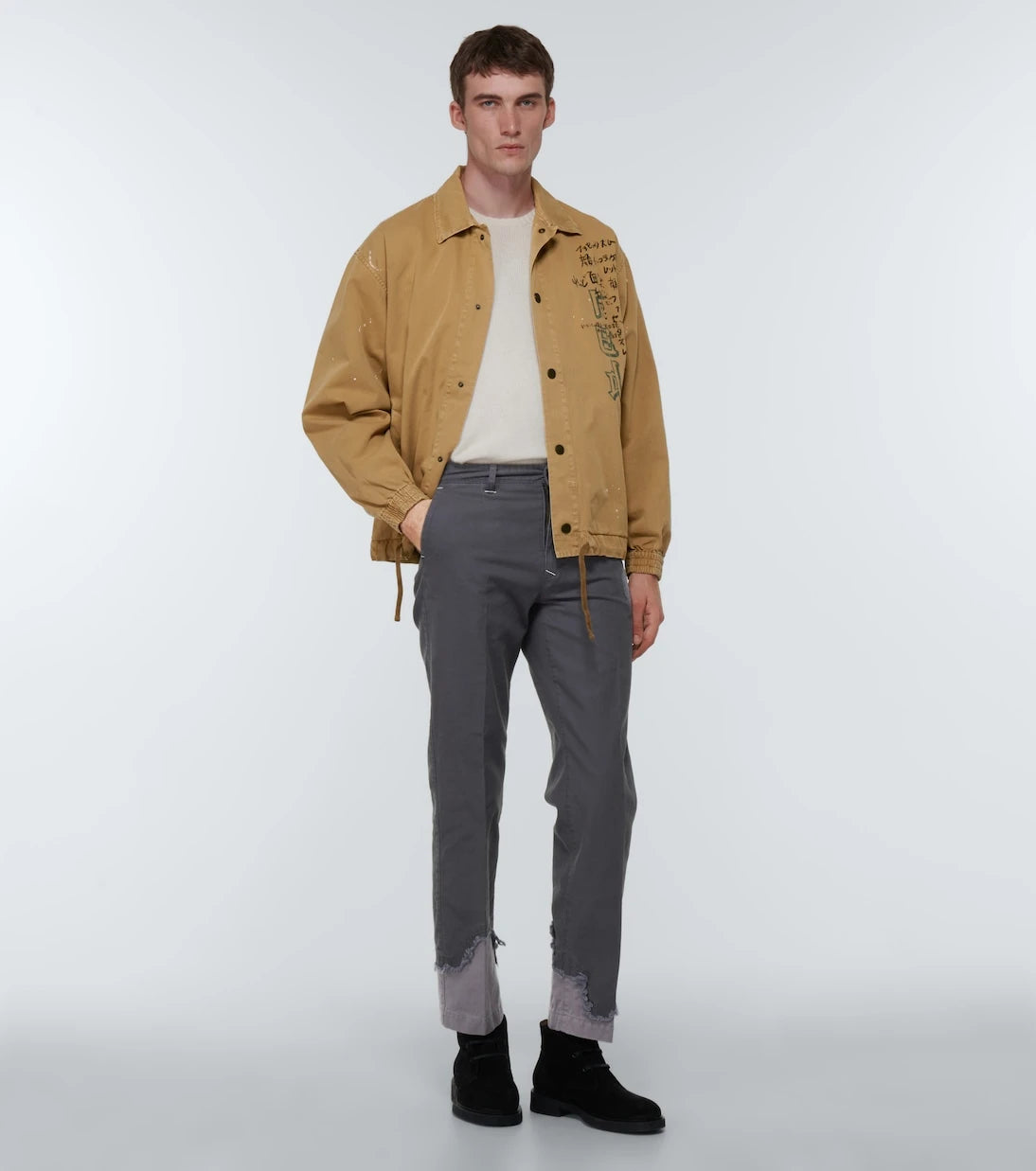 Incotex x Facetasm - Straight cotton chinos