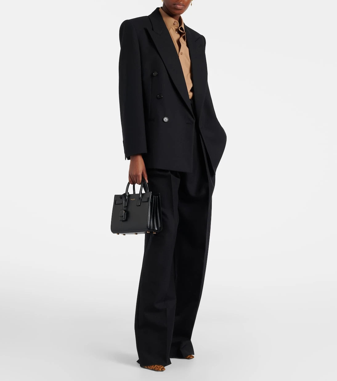 Saint Laurent - Sac De Jour Nano leather tote