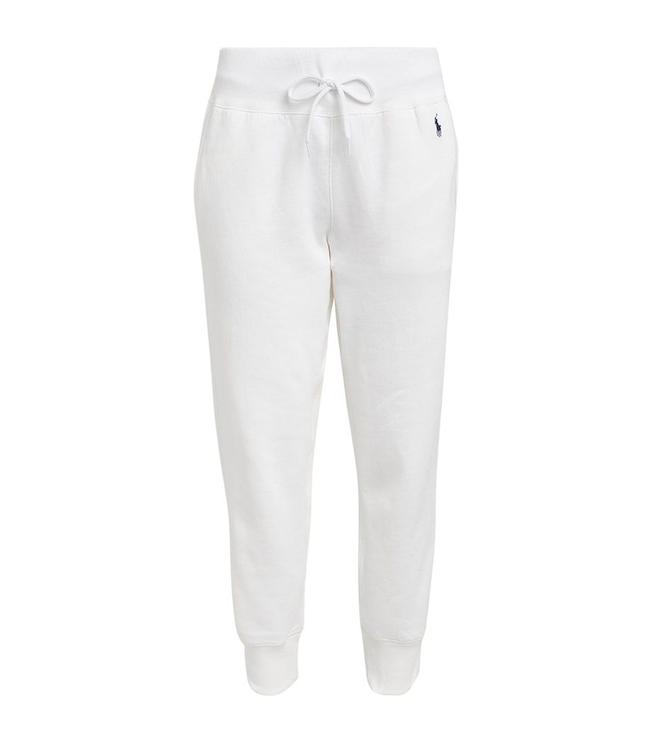 Polo Ralph Lauren White Cropped Sweatpants