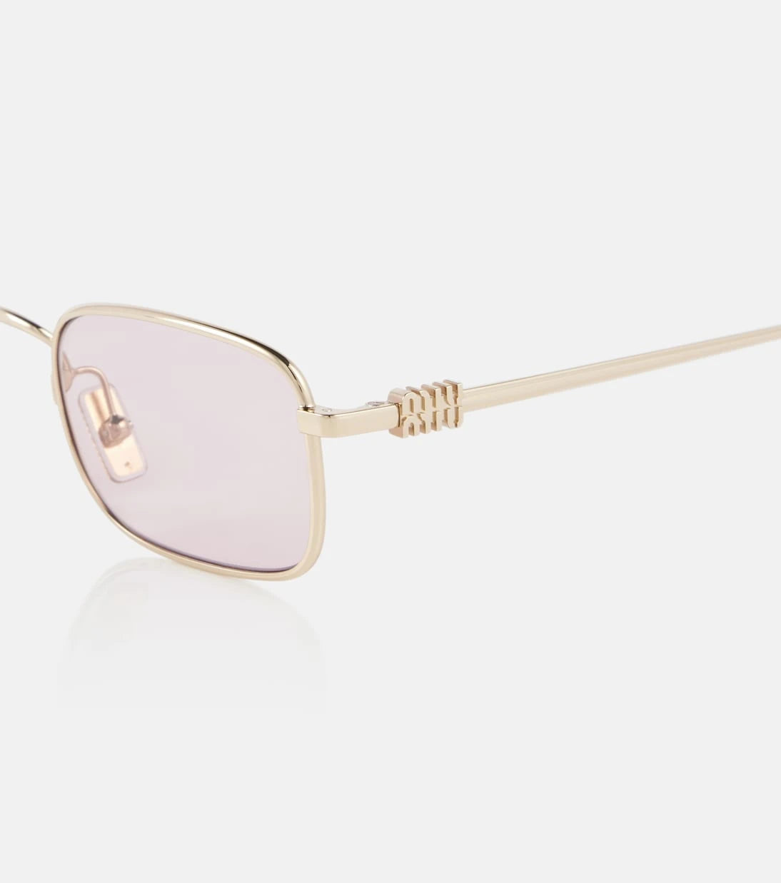 Miu Miu - نظارات شمسية مستطيلة Miu Regard