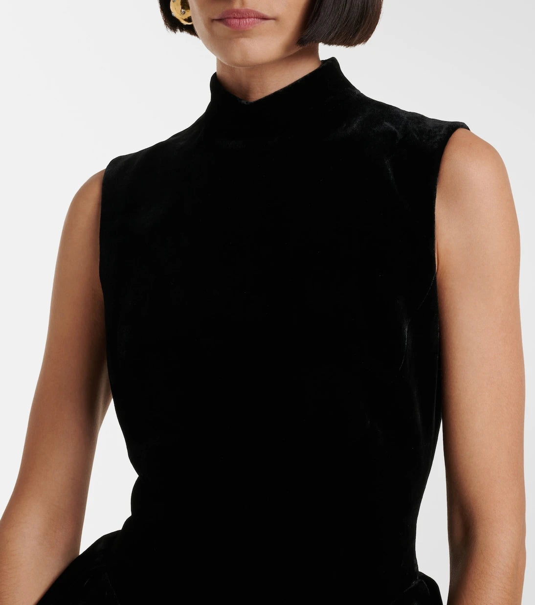 Rasario - Velvet midi dress