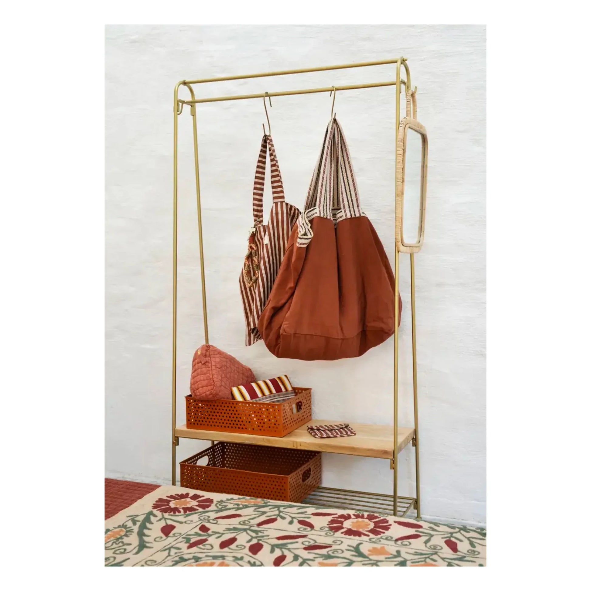Madam Stoltz - Rattan mirror