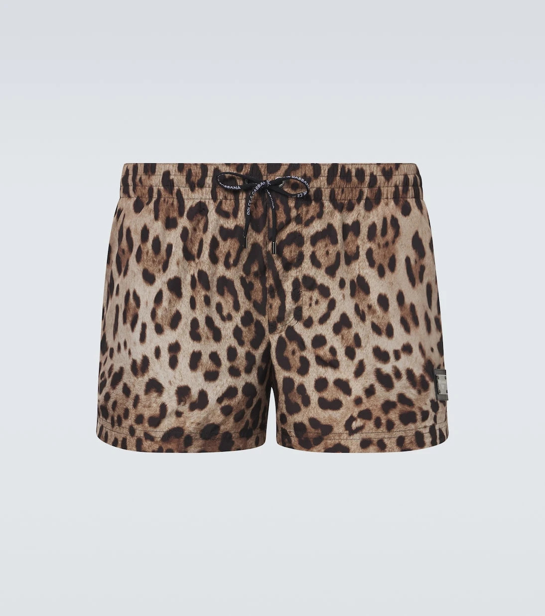 Dolce&Gabbana - Leopard-print swim trunks