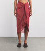 AWAY THAT DAY Burgundy Santorini Sarong