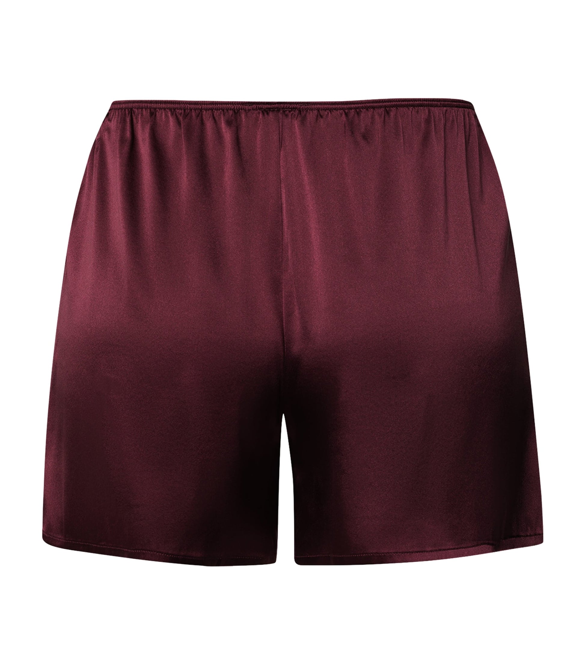 Hanro Brown Stretch-Silk Grand Central Shorts