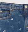 Bonpoint Cherry-Embellished Straight Jeans (10-14 Years)
