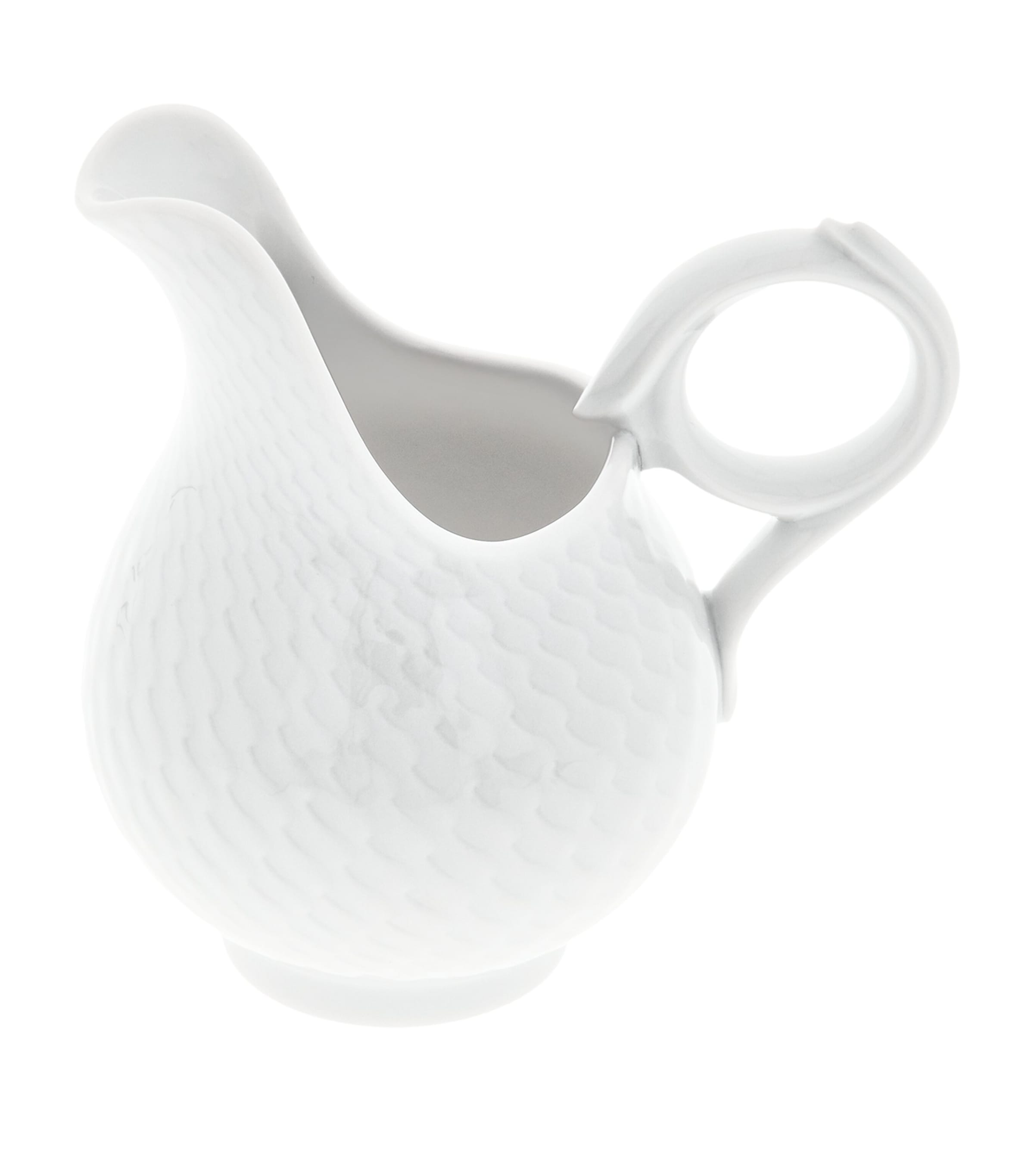 Meissen Waves Relief Creamer