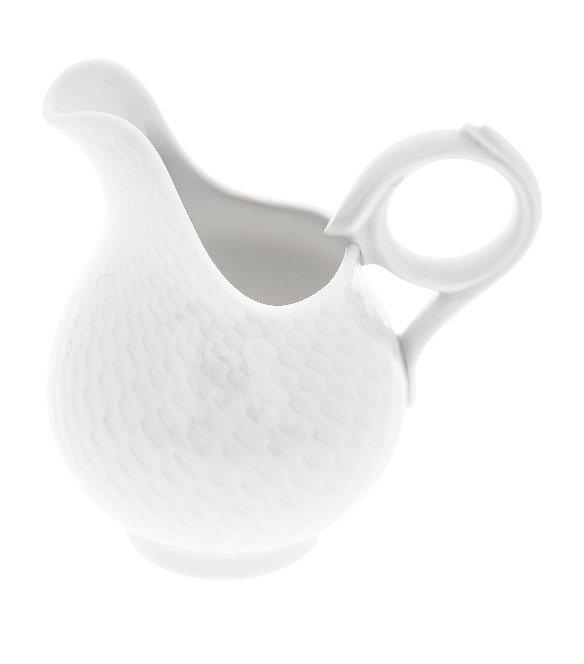 Meissen Waves Relief Creamer