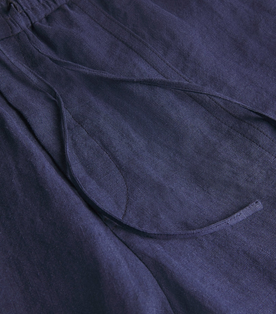 Linen Bermuda Shorts