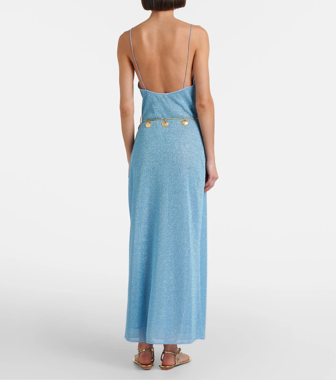 Oséree - Lumière belted maxi dress