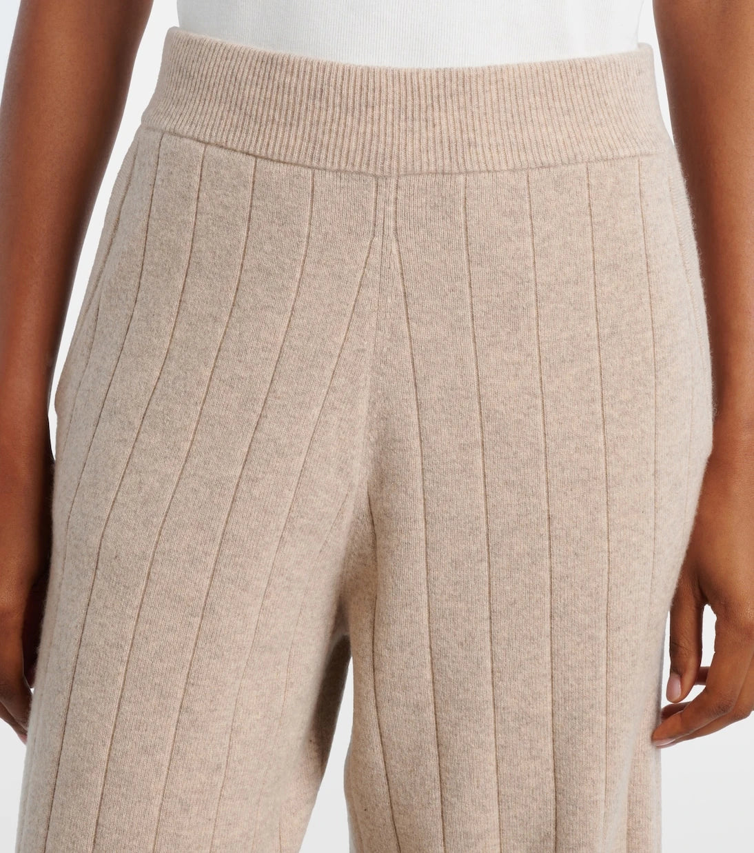 Max Mara - Jardin ribbed-knit cashmere sweatpants