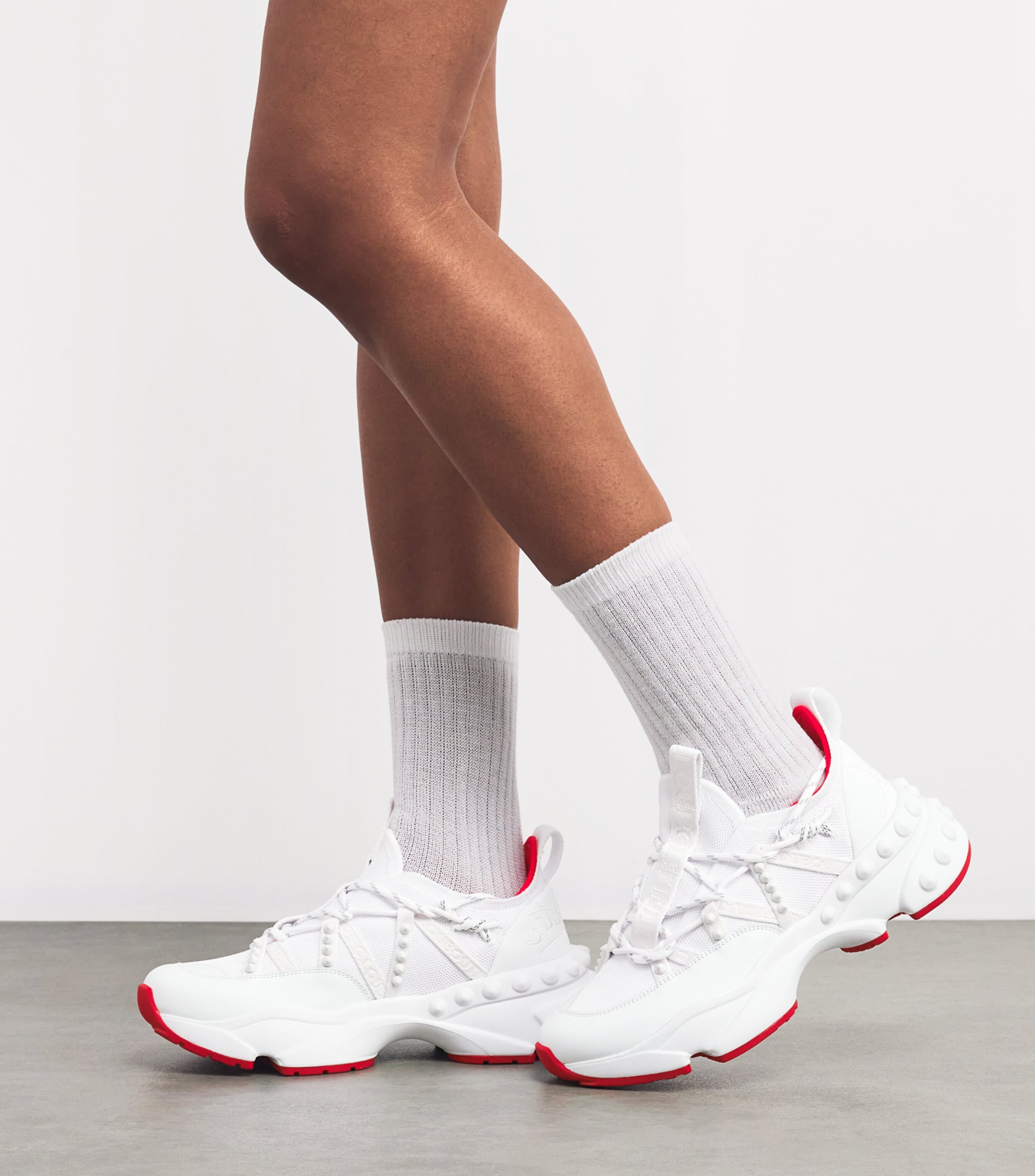 Christian Louboutin White Trailnrun Donna Sneakers