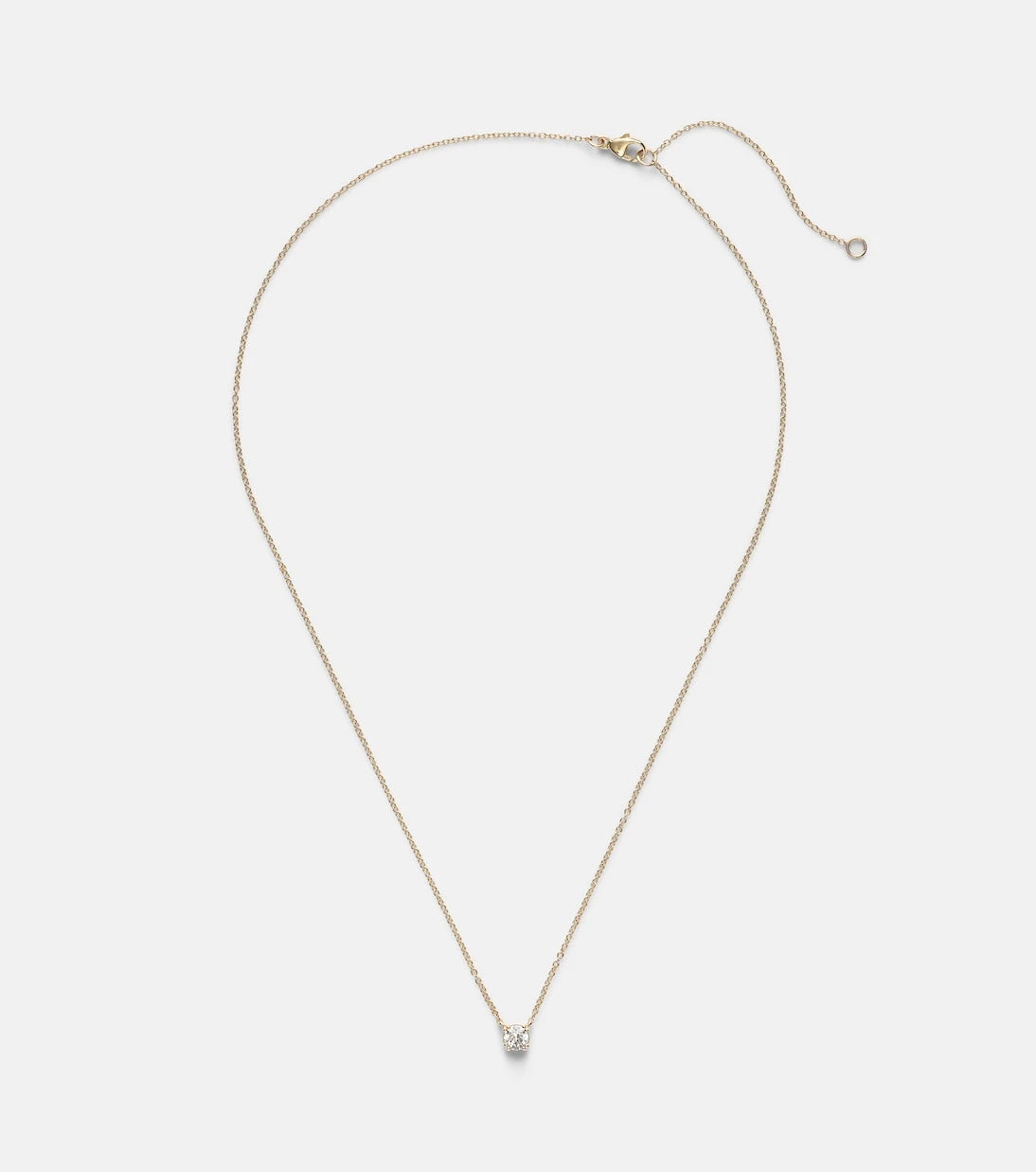 Stone and Strand - Essential 14kt gold necklace with diamonds