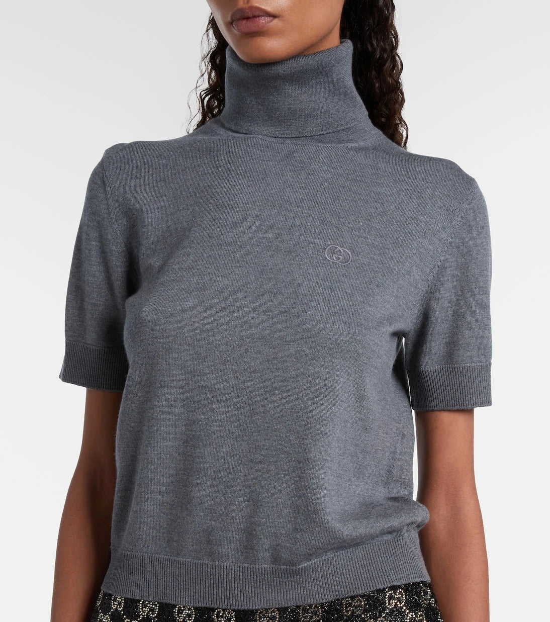 Gucci - Turtleneck wool top