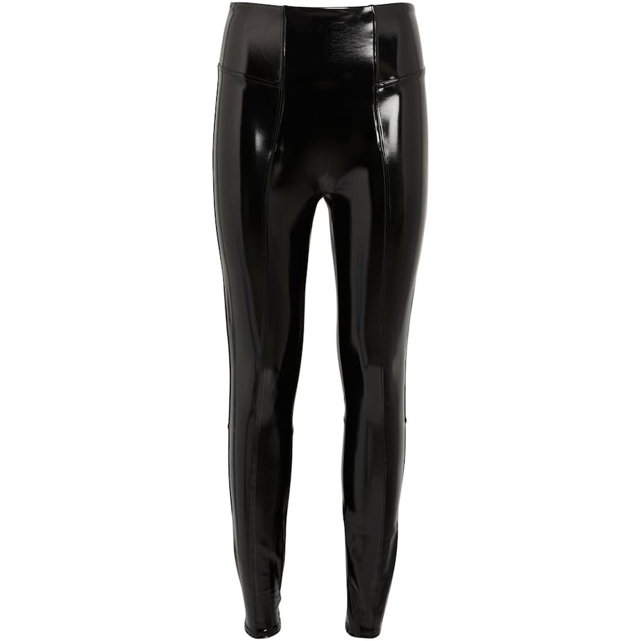 Faux Patent Leather Leggings CLASSIC BLACK