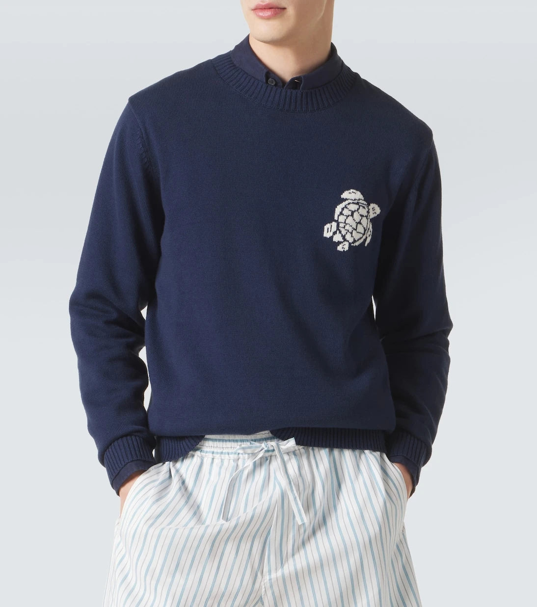 Vilebrequin - Jacquard cotton and cashmere sweater